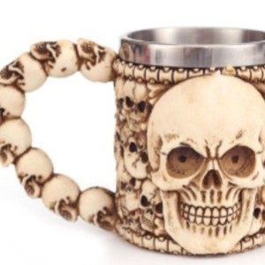 Commande urgente Tasse à <span class=keywords><strong>bière</strong></span> Tankard <span class=keywords><strong>de</strong></span> conception médiévale en résine réutilisable Tasse parfaite pour Halloween Cadeau <span class=keywords><strong>de</strong></span> Pâques - Product Image 5