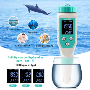 Analyseur de qualité de l'eau YY-1070 7 en 1 pour piscine, testeur professionnel de chlore, <span class=keywords><strong>pH</strong></span>, sel/ORP/TDS/EC/FAC, <span class=keywords><strong>spa</strong></span>, source chaude, CL - Product Image 4