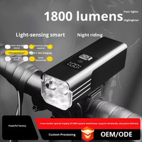 Lampe avant de vélo Raylights pour la conduite nocturne, étanche IP65, en alliage d'aluminium, à fixer sur le guidon, lampe de vélo de montagne et de route, USB