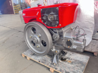 Moteur diesel refroidi par eau à démarrage électrique 20 CV China Changmei ZS1110 22 CV pour bateau, tracteur, machine, avec pompe Euro et roulement