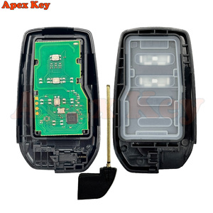 Clé de voiture à distance pour Toyota Yaris 2020, ID FCC : B3H2K2R, clé intelligente 2/3 boutons, 433,58-434,42 MHz, puce 4A NCF29A1M HITAG AES - Product Image 3
