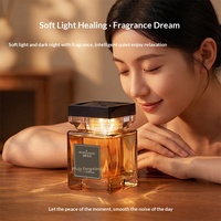 Diffuseur d'arômes YAVE en stock, mini veilleuse, commande vocale, minuterie, capacité de 500 ml, diffusion de parfum sur toute la pièce, sans fumée