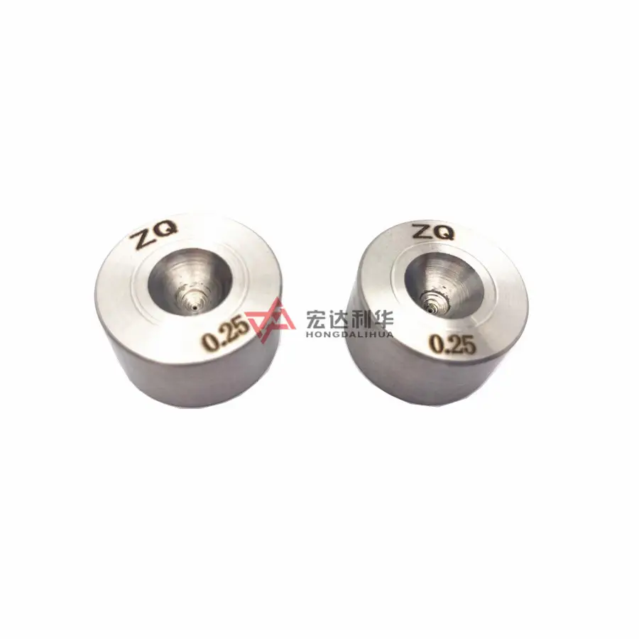 Tungsten Carbide PCD dies with diameter 25x14mm for Steel wires drawing