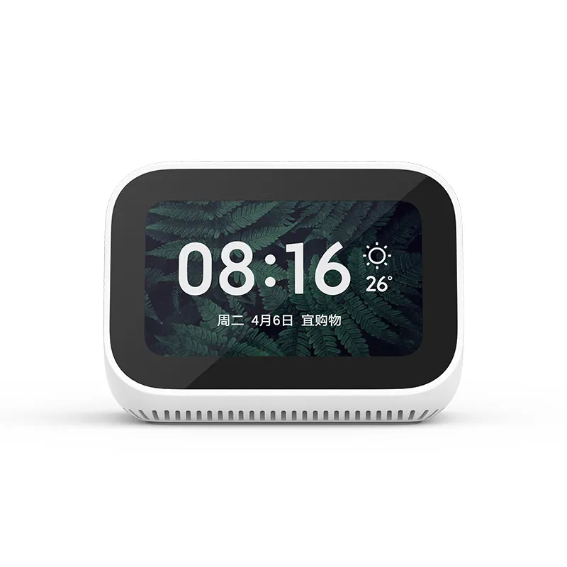 Xiaomi AI Touch Screen Speaker Digital Display Alarm Clock WiFi Smart Connection With Video Doorbell Mi Speaker