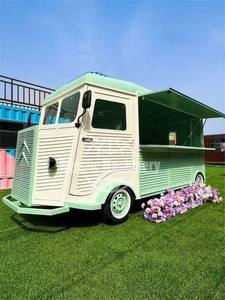 Stainless Steel BBQ Food Trailer Equipment Truck 5.5m Full Kitchen Square Design for Ice Cream Fast Food Restaurants Shops - Product Image 2