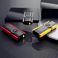 Démarreur de voiture 4 en 1 20000mAh, batterie externe portable, lampe torche LED, affichage numérique pour camion, moto, SUV