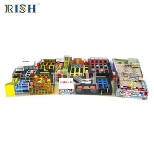 Cursos de Ninja Personalizados para Complejos Comerciales, Fosas de Espuma, Equipos para Parques de Trampolín Cubiertos para Adultos y Niños - Product Image 5