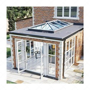 Trung Quốc Nhà cung cấp của ngoài trời màu xanh lá cây mùa hè nhà kính sunroom tuinkamers điện trượt cổng mùa đông vườn tuinhuis khu dân cư - Product Image 1