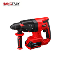 Perceuse à percussion sans fil sans balais à tête rotative 21V, alimentée par batterie au lithium, énergie d'impact 3.0J, vitesse à vide 0-1000 tr/min pour le bricolage