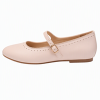 Chaussure de créateur de luxe, chaussure décontractée de haute qualité, chaussure en cuir véritable pour fille, fabricant de chaussures sur mesure avec logo