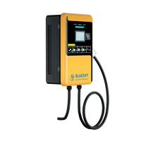 Cargador Rápido de Corriente Continua Bluesky de 20kw-40kw para Montaje en Pared con Conectores Triples CCS, Chademo y GBT y OCPP1.6 para Uso Comercial y Doméstico