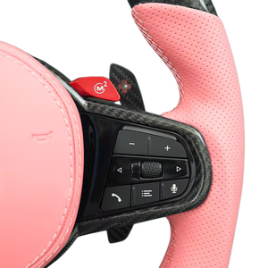 Volant en fibre de carbone personnalisé, adapté aux modèles <span class=keywords><strong>BMW</strong></span> G20/G28/G30/G32/G38/G11/G12/G05/G01/G02 - Product Image 5