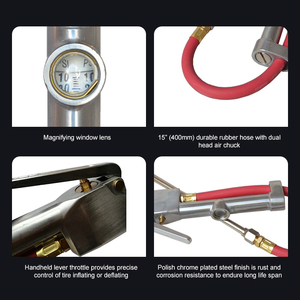 Neumático de camión de alta calidad, inflador de doble cabezal con ventana de visión - Product Image 5