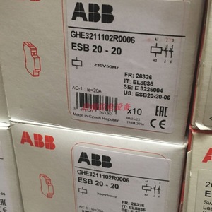 Contacteur Abb ESB20 20 230V 50Hz AC1 20A pour usage en construction - Product Image 5
