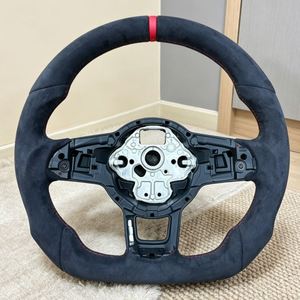 จัดส่งรวดเร็วสำหรับพวงมาลัยรถแข่ง Volkswagen Alcantara Golf7 MK7.5 GTI R Polo <span class=keywords><strong>Scirocco</strong></span> Jetta - Product Image 1