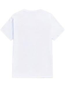 Men's <b>T</b>-shirts with "<b>Cat</b> Paw Print Warning Pattern" print, non-hugging style, short-sleeved, customizable. Factory direct.F10 - Product Image 3