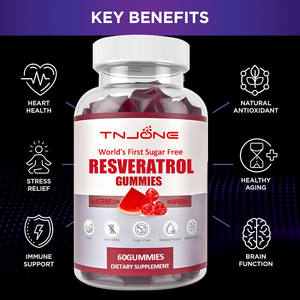 פרטי תווית מפעל resveratrol gummies ענבים זרע תמצית resveratrol gummies נוגד חמצון - Product Image 4