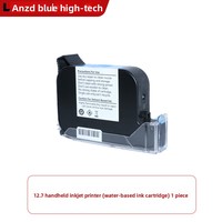 Impresora de inyección de tinta portátil pequeña para codificación de cartuchos de tinta de secado rápido, impresión de códigos QR y fechas en bolsas de embalaje de alimentos y telas