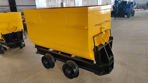 Chariot <span class=keywords><strong>de</strong></span> mine souterrain à benne basculante pour mines à voie étroite - Product Image 3