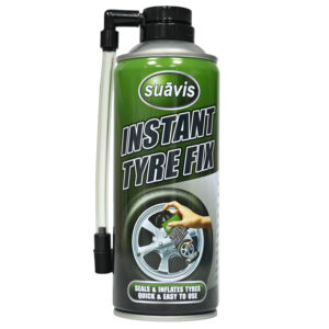 SUAVIS Sellador de Neumáticos de Acción Rápida de 450 ml con Latas de Aluminio, Sellador de Reparación de Neumáticos, Inflador Digital de Aire para Automóviles - Product Image 3