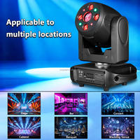 Projecteur de scène hybride multifonction 120W à tête mobile, Wash et Laser à motifs, pour DJ, discothèque, KTV, événement