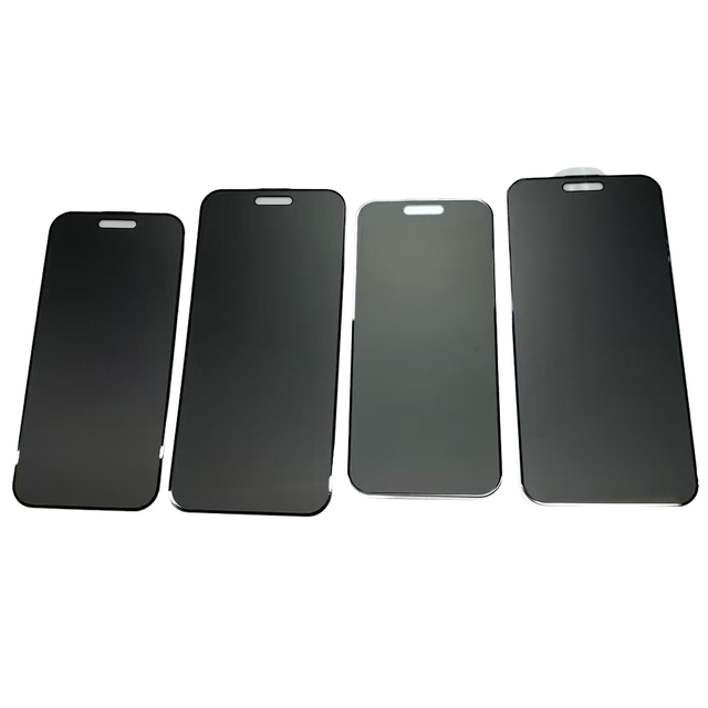 Anti-Scratch Anti-Peeping Tempered Glass Matte Privacy Mobile Screen Protector for iPhone 13 14 15 16 17Pro Max
