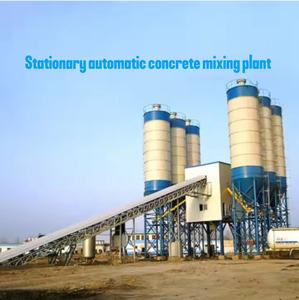 Planta Mezcladora de Cemento y Concreto Totalmente Automática, Móvil y Fija, con Cinta Inclinada, en Oferta - Product Image 4