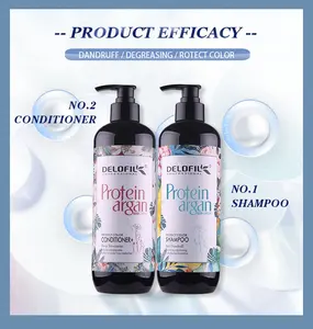 Delofil Anti Roos Hydraterende Kroezige Droge Fijn En Beschadigd Haar Shampoo