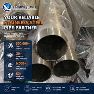 ท่อเหล็กสแตนเลสไร้รอยต่อแบบดัดขึ้นรูป 201 201 ขนาด 114.3 มม. หนา 3.0 มม. ผ่านการตรวจสอบตามมาตรฐาน EN 10216-5 สำหรับการบำบัดน้ำ - Product Image 1
