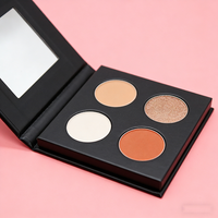 OEM Maßgeschneidertes Kontur-Make-up-Set Palette Kosmetikpuder für Frauen mit Dunklem Hautton Private Label Lidschatten-Set