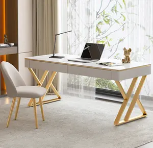 Leichter Luxus Schiefer Schreibtisch und Stuhl Set Schreibtisch einfacher moderner Schreibtisch
