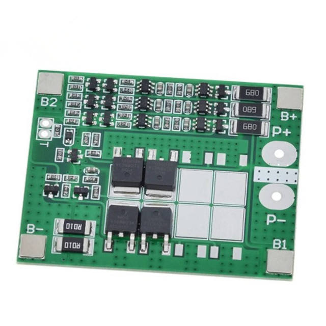 3S 15A 11.1V 12V 12.6V Lithium Battery Charger Protection Board with Balance 18650 Li-ion Lipo Cell Pack BMS PCM