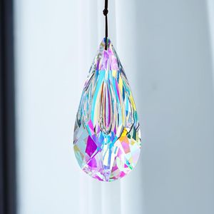 120mm Crystal Prism Suncatcher Window Hanging Sun Catchers AB Colored Crystals Faceted Prism <strong>Rainbow</strong> <strong>Maker</strong> Pendant - Product Image 6