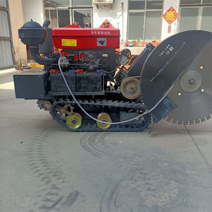 Cortadora de Asfalto y Concreto de Alto Rendimiento, Tipo Manual, Cortadora de Bordillos, Diésel/Eléctrica, 35kw, Corte de 52cm - Product Image 6