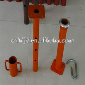 เสาเหล็กคาร์บอนสำหรับนั่งร้านก่อสร้าง ท่อรองรับชุบกัลวาไนซ์แบบจุ่มร้อน ทนทาน กันน้ำ ได้รับการรับรองมาตรฐาน <span class=keywords><strong>ISO</strong></span> สำหรับงานก่อสร้างอาคาร - Product Image 3