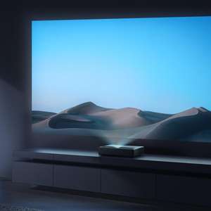 Proyector Láser 4K <span class=keywords><strong>1S</strong></span>, Superventas, Ultra Corta Distancia, Cine en Casa con 2000 Lúmenes ANSI, 2G RAM, Portátil, Android - Product Image 6