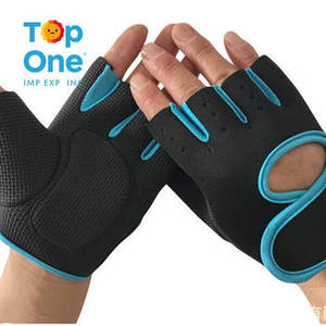 Gants d'entraînement demi-doigt de haute qualité pour hommes et femmes Top One Fitness Sport et haltérophilie Gants de gymnastique Cross Training - Product Image 1