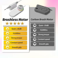 Perceuse à ongles sans balais 30000 tr/min - Machine étanche et anti-poussière, perceuse à ongles portable rechargeable pour usage en salon, fournisseur OEM en gros