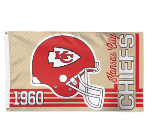 <strong>Kansas</strong> City Chiefs Custom Digital Print High Quality Polyester Flag Suitable for <strong>Kansas</strong> City Basketball and Football Team Flags - Product Image 2