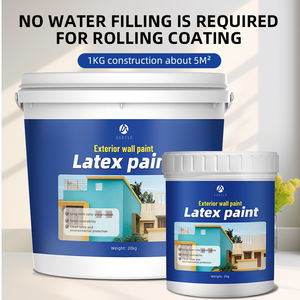 สีอะคริลิคเคลือบสีอิเล็กทรอนิกส์ภายนอกอาคารสีขาวล้างทำความสะอาดได้ - Product Image 6