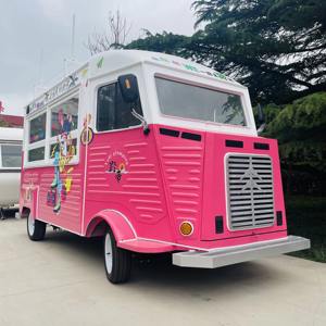 Personalizzato Vintage Van <span class=keywords><strong>Mobile</strong></span> Food Truck cucina completa commerciale Fast Food rimorchio <span class=keywords><strong>Bar</strong></span> per la vendita per l'industria degli hot dog al dettaglio - Product Image 4
