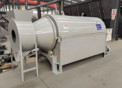 Machine à torréfier les noix en acier inoxydable, séchoir rotatif électrique à tambour pour fèves de cacao et épices, haute capacité, économe en énergie