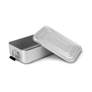 Camping Box Camping Portable Aluminum Lunch Box Aluminium Bento Box Aluminum Food Container