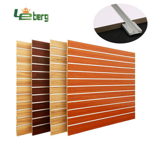 Venta caliente impermeable HOJA DE <span class=keywords><strong>MDF</strong></span> <span class=keywords><strong>ranurada</strong></span> para diseño de interiores - Product Image 2