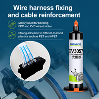 Adhesivo Acrílico de Curado UV de un Solo Componente para Unión de FPC, PVC y PET, Cizallamiento de 9.5 MPa, -40 a 125 °C, CV3057