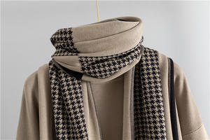 Ensemble trois pièces pour femmes de style européen, mode transfrontalière, automne-hiver, élégant, pull à col roulé, pantalon large et ample - Product Image 6