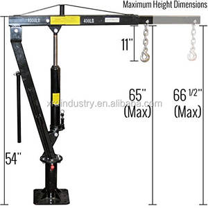1000lbs Truk Pickup Toko <span class=keywords><strong>Crane</strong></span> <span class=keywords><strong>Hoist</strong></span> <span class=keywords><strong>Lift</strong></span> Lipat dengan Sertifikat CE - Product Image 4