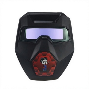 Solar Auto Darkening Welding Helmet PP Protective Face Mask Half View Arc <b>Light</b> Protection for Welding - Product Image 4