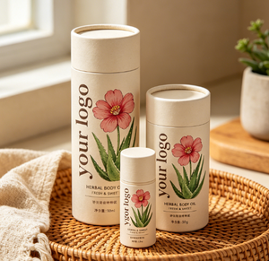 <b>Customized</b> c Four-Color Printing Custom Cardboard Tube Packaging with EVA foam, Suitable for Essential Oil and Cosmetics - Product Image 4