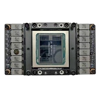 Carte adaptateur V100 16 Go GPU SXM2 vers PCIe, carte accélérateur, connecteur, calcul IA, apprentissage profond, carte d'extension fonctionnelle, dissipateur thermique